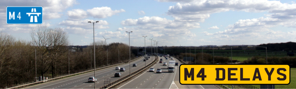 Aa traffic report m4 eastbound