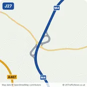 Map of M4 junction 27